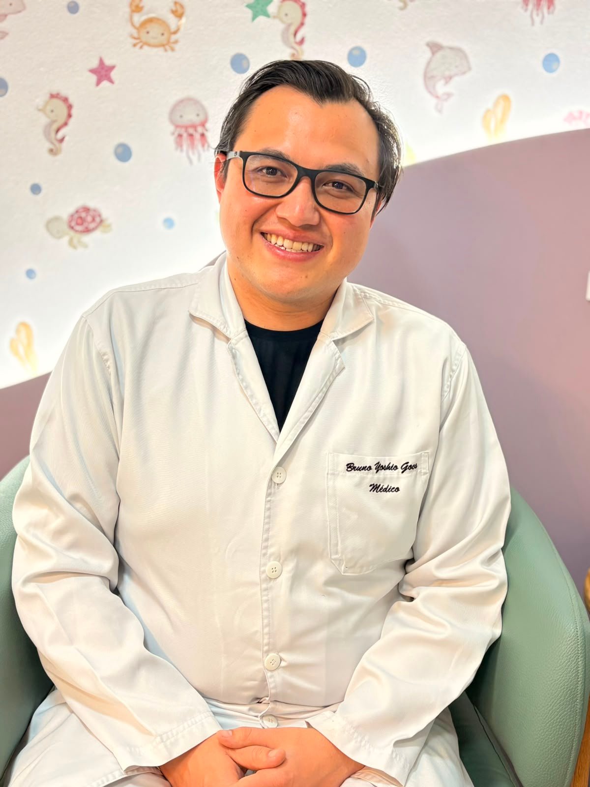 Dr. Bruno Yoshio Goes, pediatra da Yume Saúde